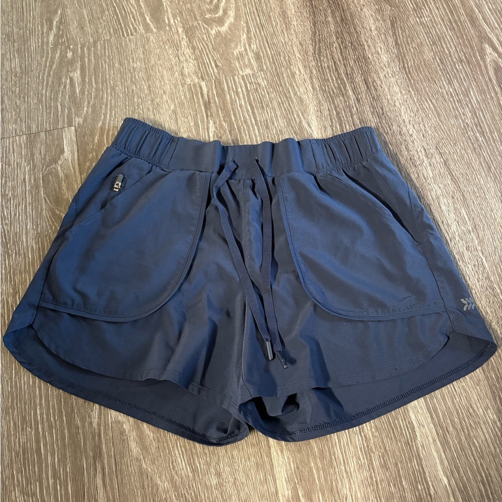 All in Motion Dark Blue Women's Athletic Shorts